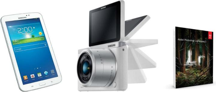 Immagine prodotto Samsung NX Mini, Kit 9-27 mm incl. Tab 3 (1")