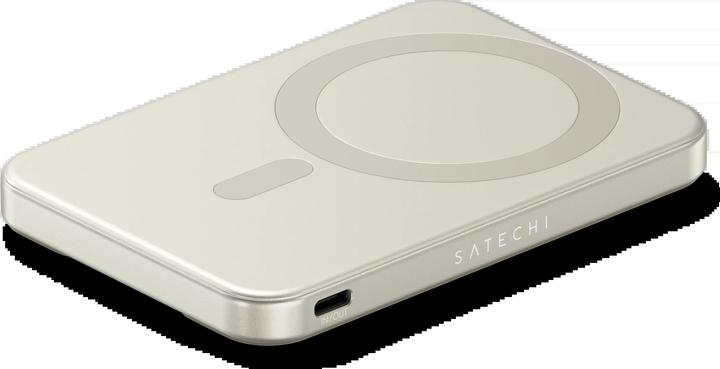 Produktbild Satechi OntheGo Magnetic Qi2 Powerbank Stand 5000 mAh Sand (5000 mAh, 15 W)