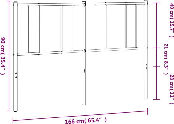 Produktbild VidaXL Sulo (166 x 3 x 90 cm)