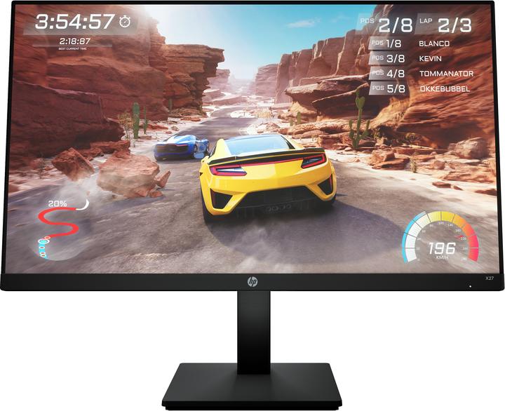 HP X27 (1920 x 1080 pixels, 27")