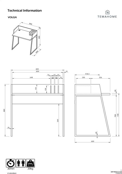 Actual product image Temahome Volga