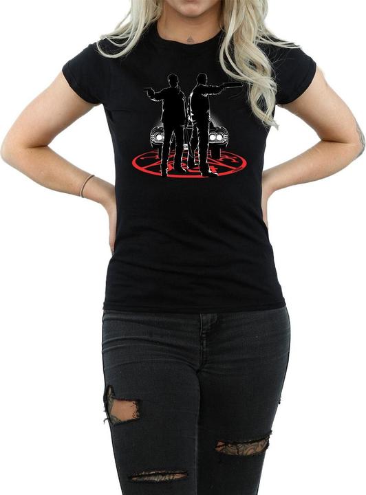 Immagine prodotto Supernatural Sam And Dean Silhouette Maglietta Donna (M)