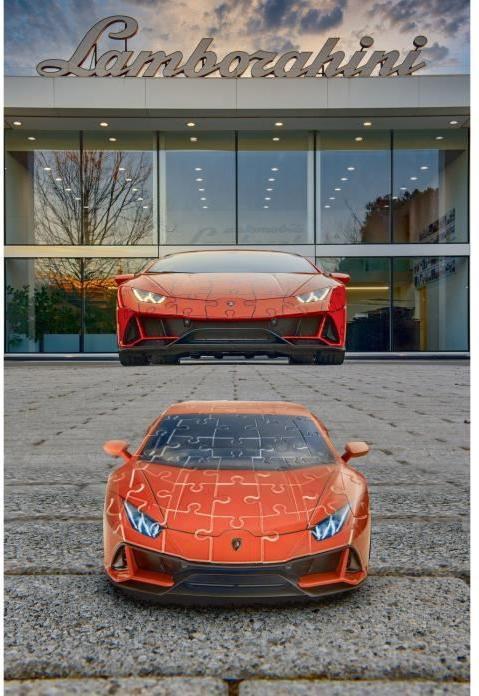 Produktbild Ravensburger Lamborghini Huracán EVO - Arancio (108 Teile)