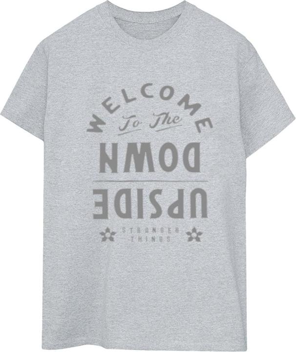 Netflix Stranger Things Welcome To Upside Down TShirt (S)