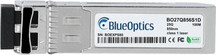 Actual product image BlueOptics Finisar FTLF8536P4BCL Compatible SFP28 BO27Q856S1D
