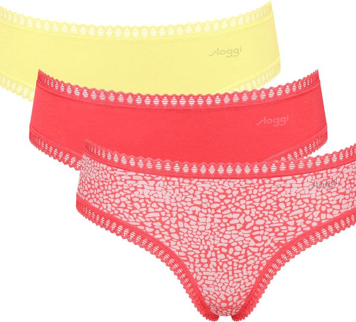 Immagine prodotto Sloggi Slip GO CRUSH Damen-Hipster 3er Pack (XS, confezione da 3)