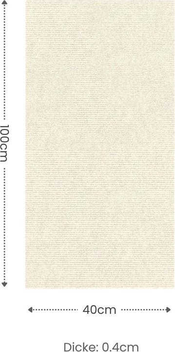 Produktbild Hermex Kratzmatte (100 cm, Weiss, Beige)