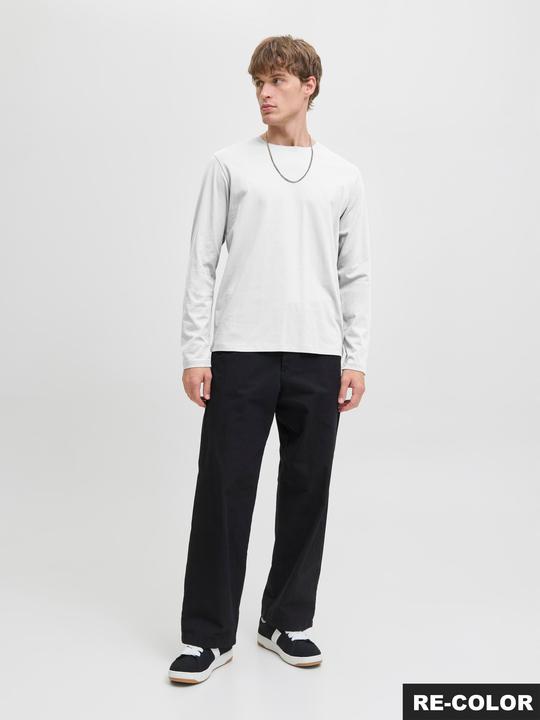 Actual product image Jack & Jones Jjeorganic Basic Tee Ls O-Neck Noos (L)