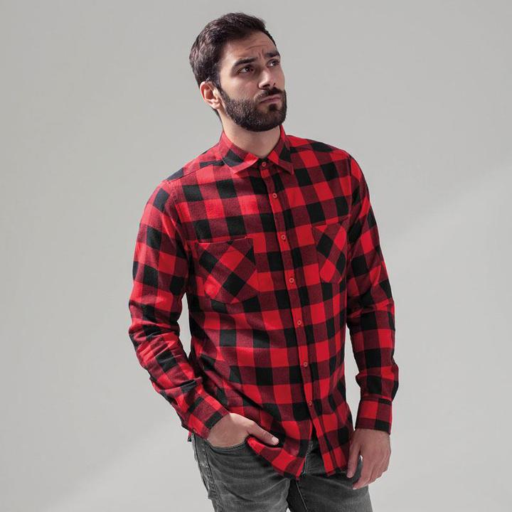 Immagine prodotto Build Your Brand Camicia di flanella a quadri (L)
