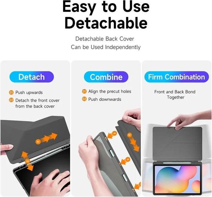 Actual product image Dux Ducis Magi Series Bookover (Galaxy Tab S6 Lite)
