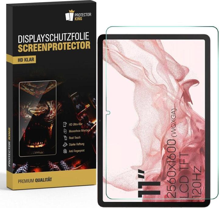 Produktbild Protectorking 2x Premium Displayschutzfolie 3D KLAR (2 Stück, Galaxy Tab S8)