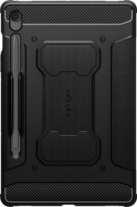 Actual product image Spigen Rugged Armor Pro Galaxy Tab S10 FE+ Case Matte Black (Samsung Galaxy Tab S10 FE+)