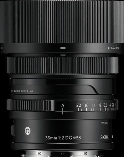 Actual product image Sigma 35mm F2,0 DG | Contemporary (L-Mount) (Silver) (Sigma SA, full size)