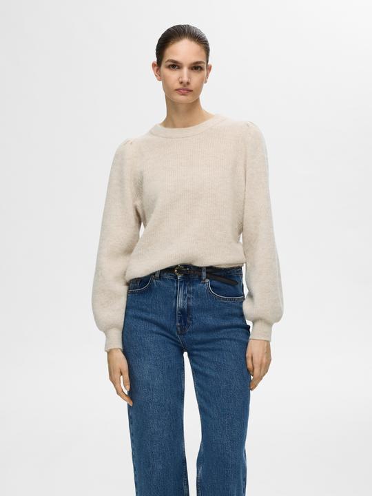 Image du produit Selected Femme Pull en maille à manches longues (L)