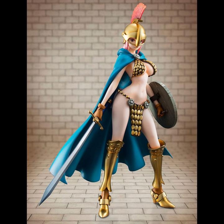 Actual product image Megahouse ONE PIECE - Statue PVC P.O.P S.A - Gladiator Rebecca