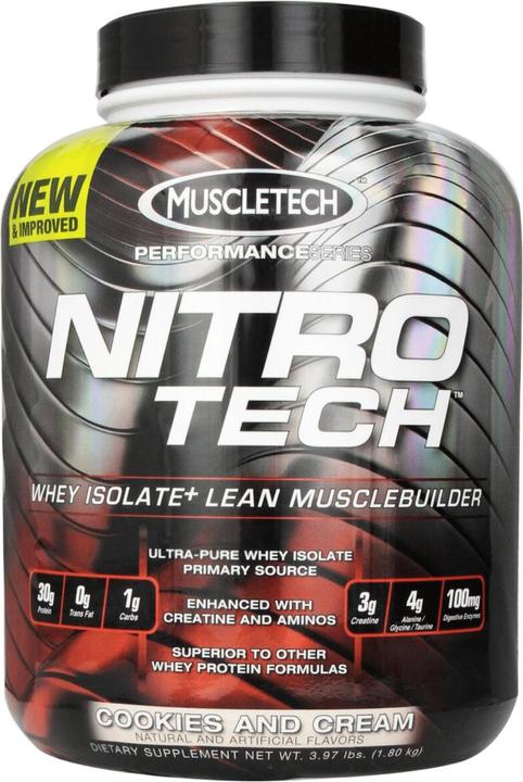 Immagine prodotto Muscle Tech Nitro Tech Performance (Vaniglia, 1 pz., 1800 g)