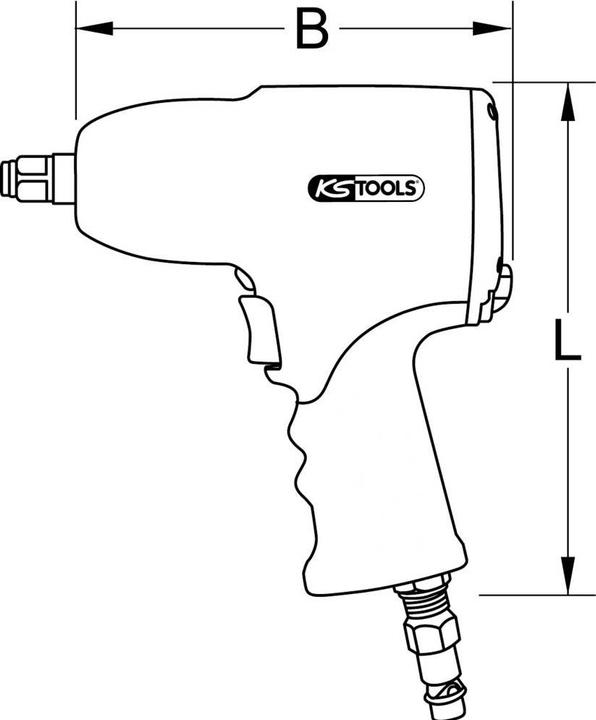 Actual product image KS Tools 515.3400 (Air blast)