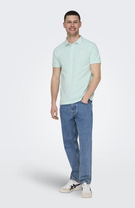 Actual product image Only & Sons Onsfletcher Life Slim Ss Polo Noos (XS)