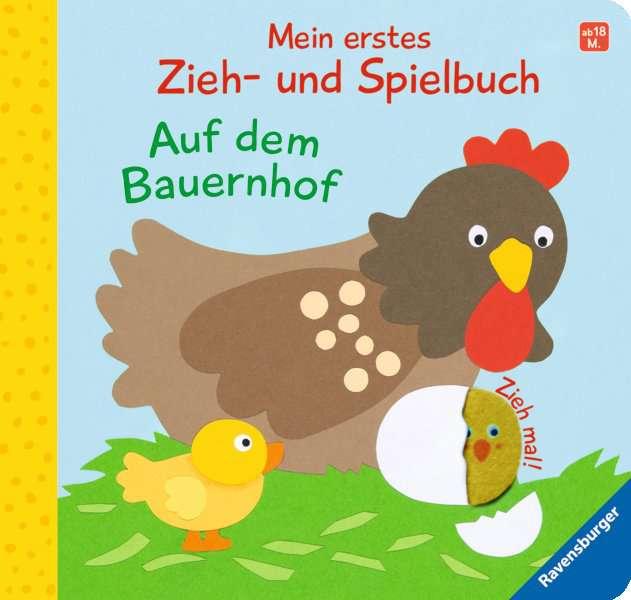 Actual product image Ravensburger Pull and play book: On the farm (German, Sandra Grimm)