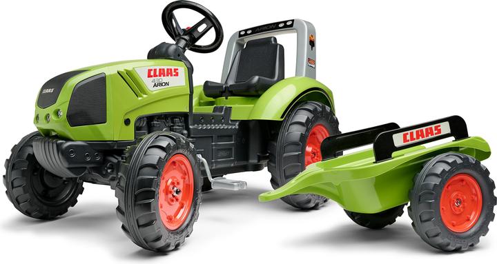 Falk Toys Claas tractor + trailer
