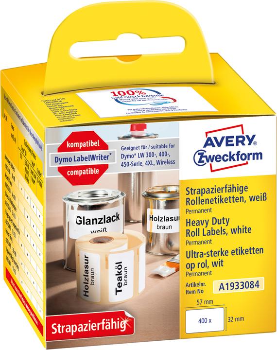 Produktbild Avery Rollen-Etiketten