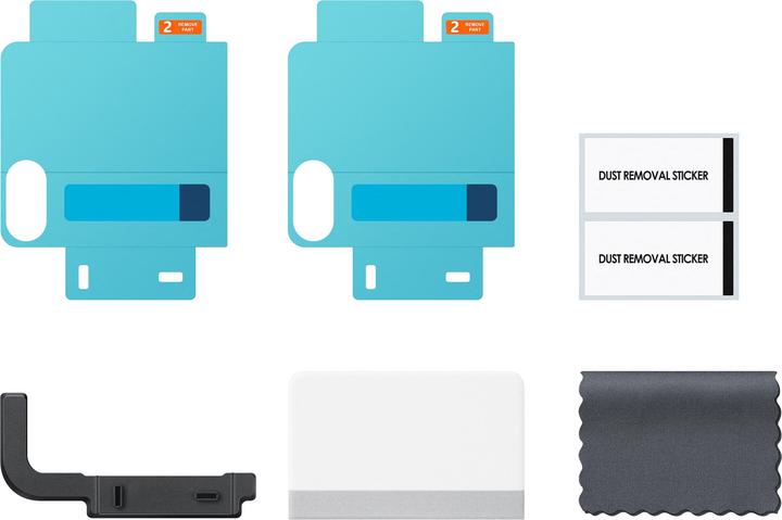 Actual product image Samsung Screen Protector (2 Piece, Samsung Galaxy Z Flip 7)