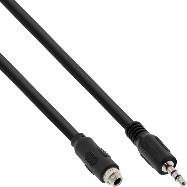 Productafbeelding InLine Audio-adapterkabel (0.60 m, 3,5 mm aansluiting (AUX))