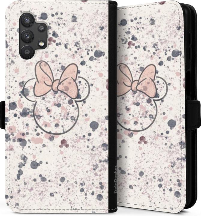 Produktbild DeinDesign Tasche für Samsung Galaxy A32 5G Handy Flip Case Wallet Cover Handytasche Leder Disney Minnie (Samsung Galaxy A32 5G)
