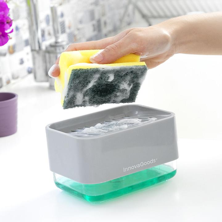 Produktbild InnovaGoods Spülmittelspender für Küchenschwamm