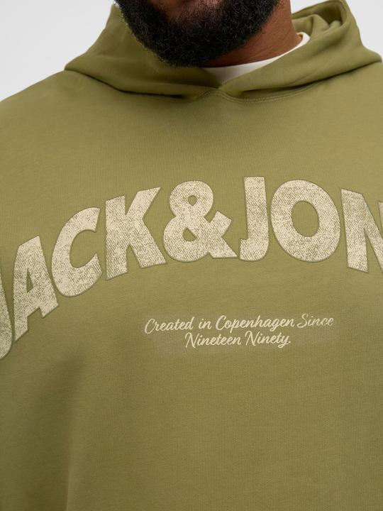 Produktbild Jack & Jones Plus Size Kapuzenpullover Kapuzenpullover (3XL)
