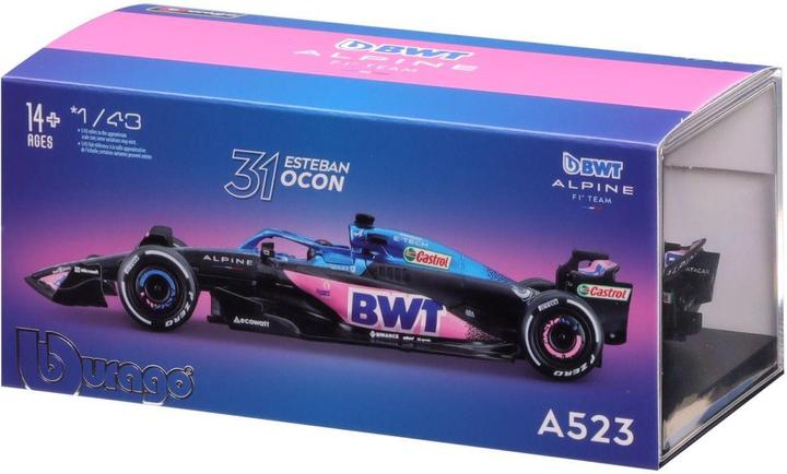 Produktbild Bburago BWT Alpine F1 Team A523 1/43 Ocon 2023