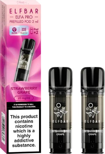 Immagine prodotto Elfbar Elfa Pro (Grappolo d'uva, Fragola)