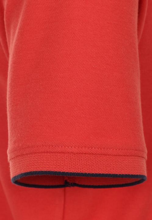 Immagine prodotto Casa Moda Polo Camicia Polo a maniche corte con taschino sul petto e strisce a contrasto (L)