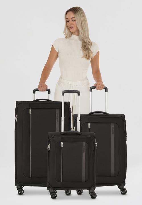 Actual product image American Tourister Blazing Ride 4 Rollen Kofferset 3-teilig mit Dehnfalte (211 l, XL (from 140l))