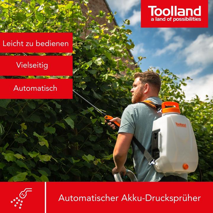 Actual product image Garden Lights Battery Powered Backpack Pressure Sprayer - 12 L (12 l)