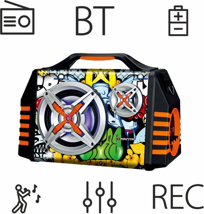 Actual product image Manta SPK1005PRO Helios 2 (8 h)