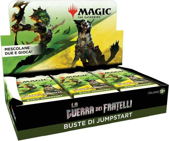 Actual product image Magic the Gathering La Guerra dei Fratelli présentoir boosters Jumpstart (18) *ITALIEN* (Italian, Booster Pack)