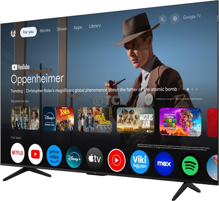 Actual product image TCL P79K 65P79K Fernseher 165 1 cm (65 ) 4K Ultra HD Smart-TV WLAN Metallisch 430 cd/m2 (65", QLED, 4K)