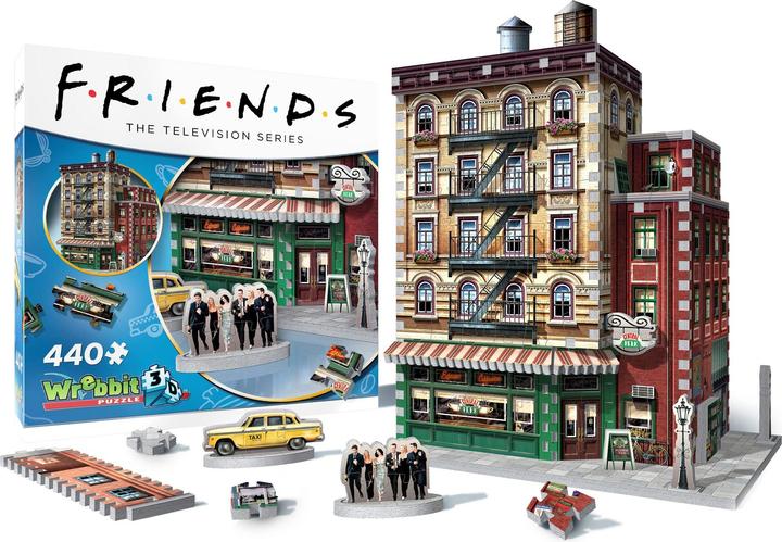 Actual product image Wrebbit 3D Friends: Central Perk (440 pieces)