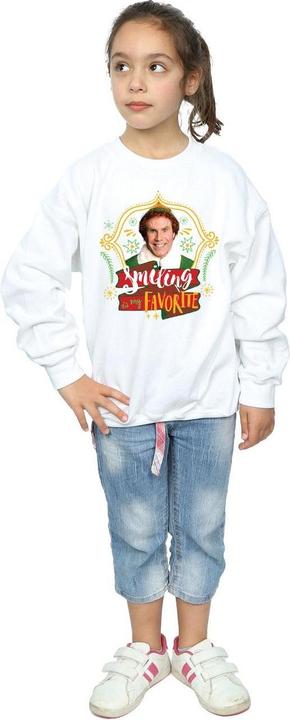 Immagine prodotto Elf Buddy Smiling Felpa Ragazze (140, 146)