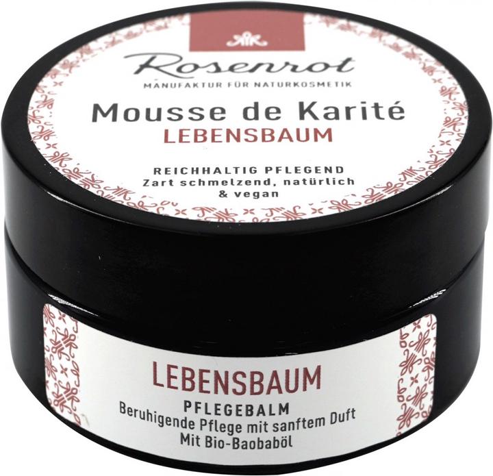 Produktbild Rosenrot Mousse de Karité LEBENSBAUM (Körpercreme, 100 ml)