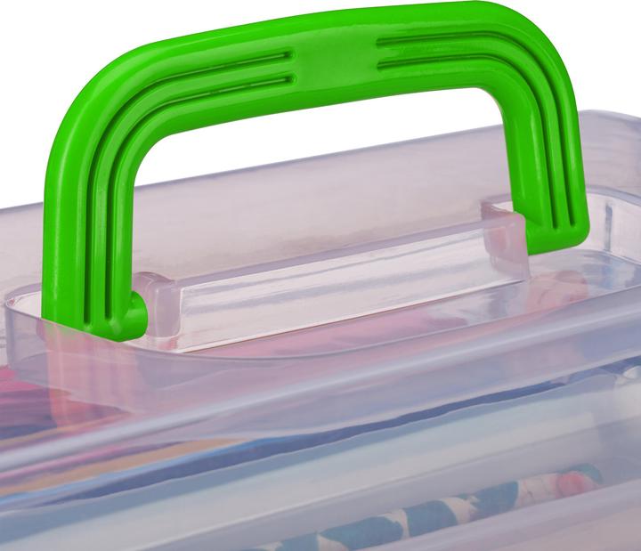 Image du produit Relaxdays Boîte en transparente (33 x 19.5 x 14 cm)