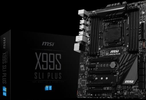Produktbild MSI X99s Sli Plus (LGA 2011-v3, Intel X99, ATX)