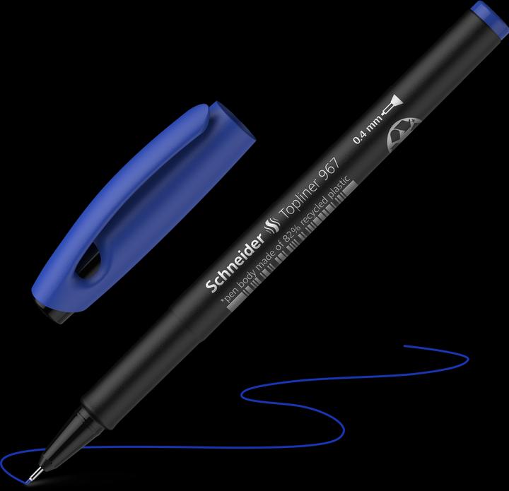 Immagine prodotto Schneider Fineliner Topliner 967 (Blu, 1 x)