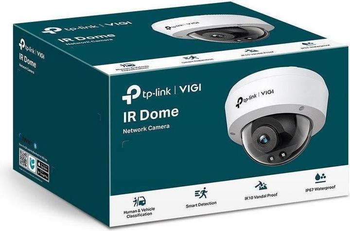 Image du produit TP-Link VIGI C220I(4MM) - VIGI C220I(4mm) Caméra dôme, 2MP, 4mm (1920 x 1080 Pixels)