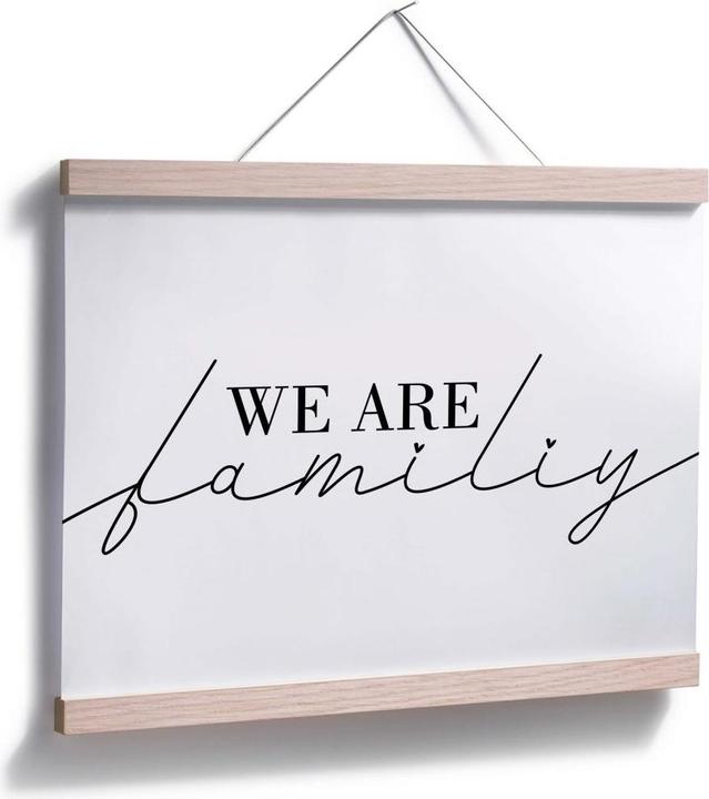 Produktbild Trenddeko We are family (30 x 24 cm)