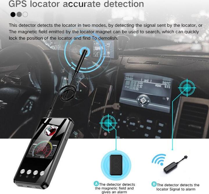 Actual product image Swissdetector Hidden camera detector