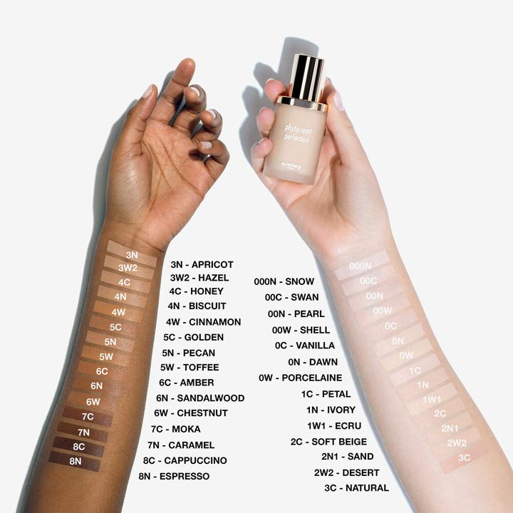 Produktbild Sisley PHYTO-TEINT PERFECTION luminous matte makeup base #1W1-Ecr 30 ml (1W1 Ecru)