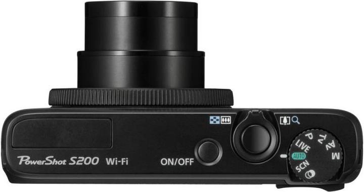 Immagine prodotto Canon Powershot S200, 10 MP, zoom 5x, WiFi, HD, nero (1/1.7 ")