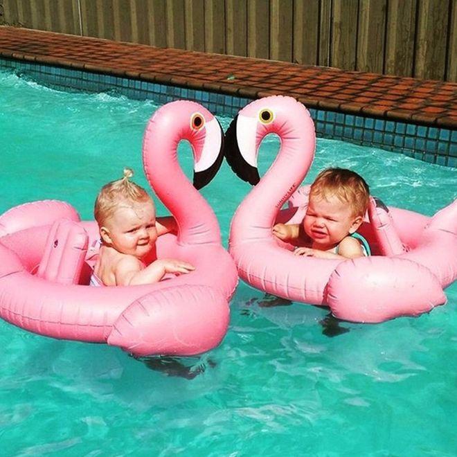 Produktbild Flamingo Schwimmring für Babys